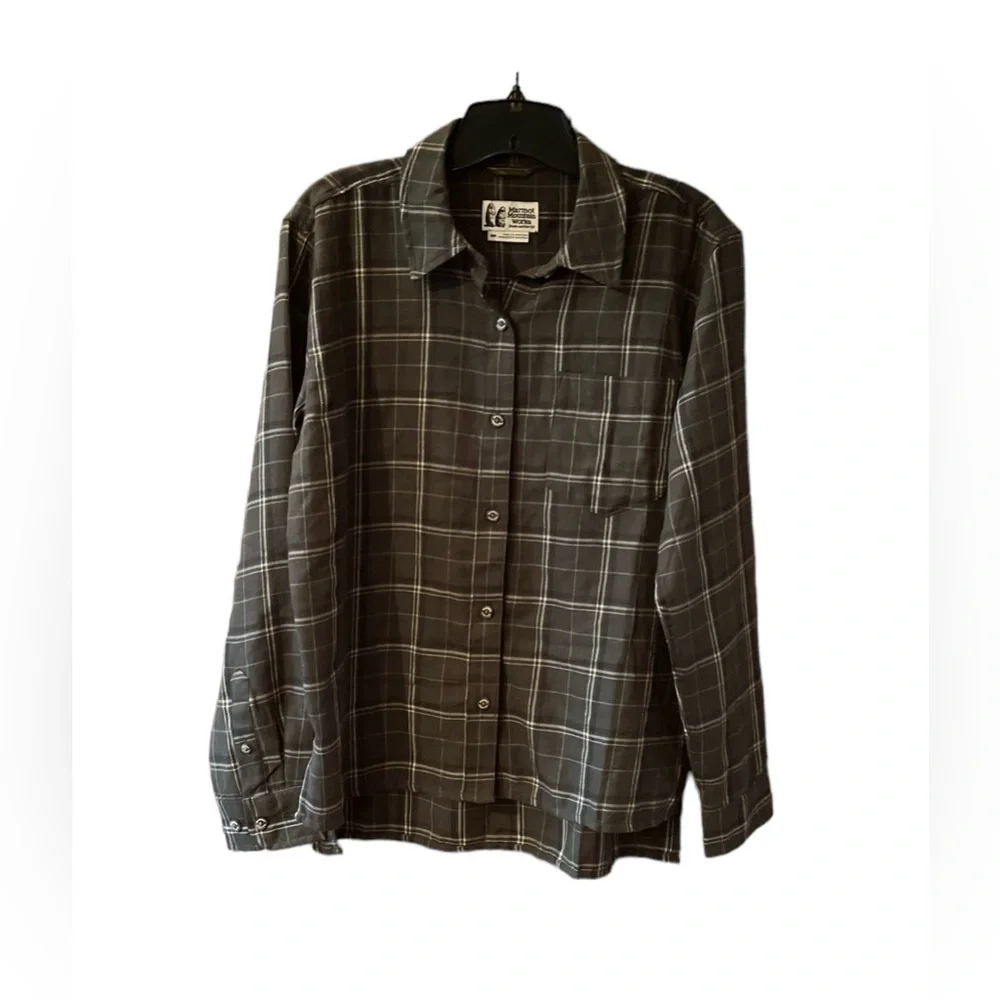 NWT Marmot Women Fairfax Boyfriend Midweight Flannel Shirt - Picture 5 of 13